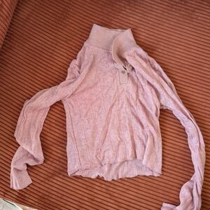 Zara Light Pink Knit Top